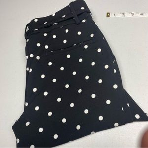 Jules & Leopold BLK/WHT Dots Crop, M. *P10